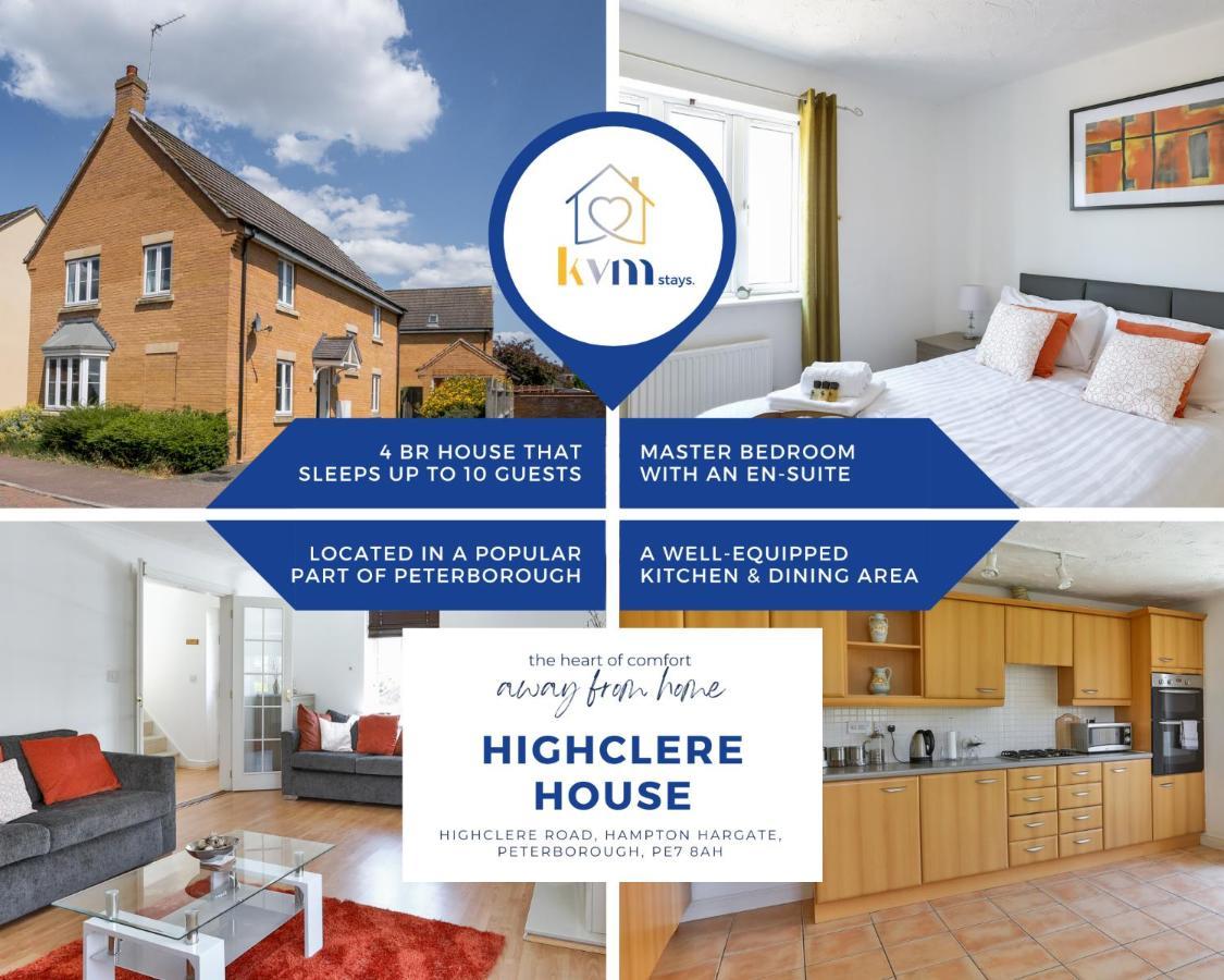 Kvm - Highclere House For Large Groups With Parking By Kvm Stays Hampton Exteriör bild